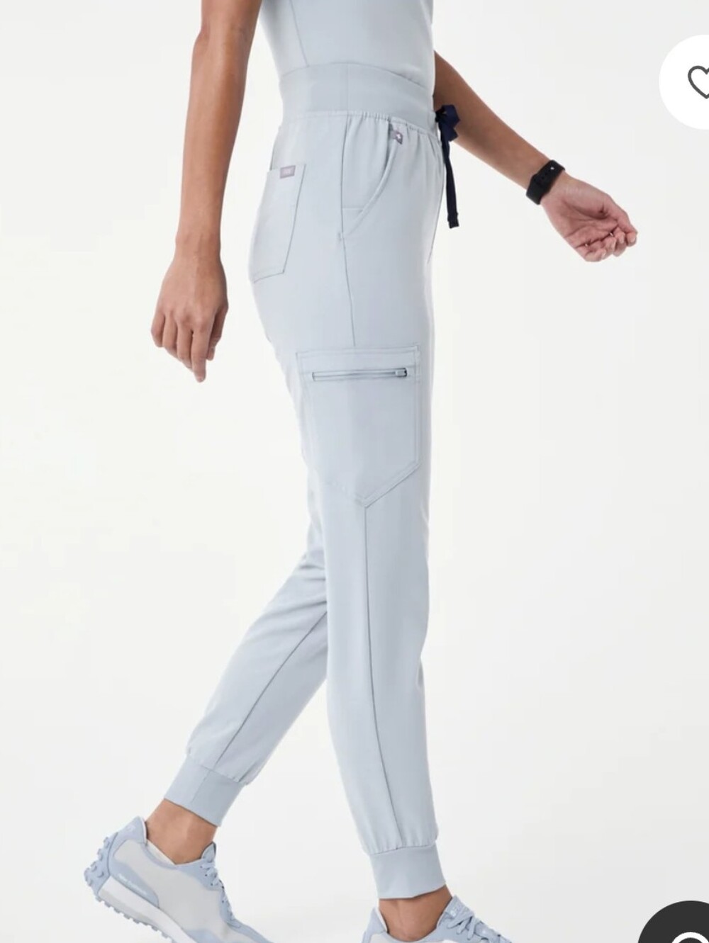 Figs Light Blue Zamora Jogger Scrub Pants SZ.XXL - Picture 4 of 8